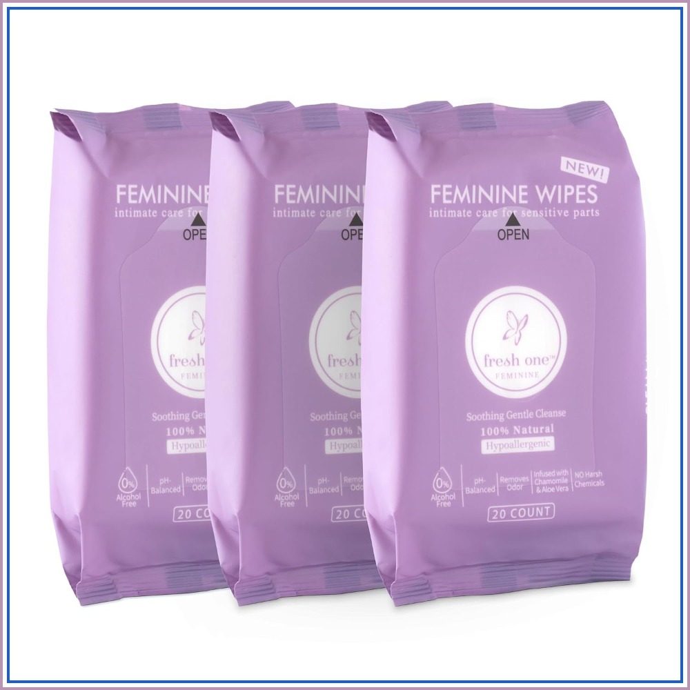 Skincare Natur E - Natural pH Balanced Feminine Wipes -
