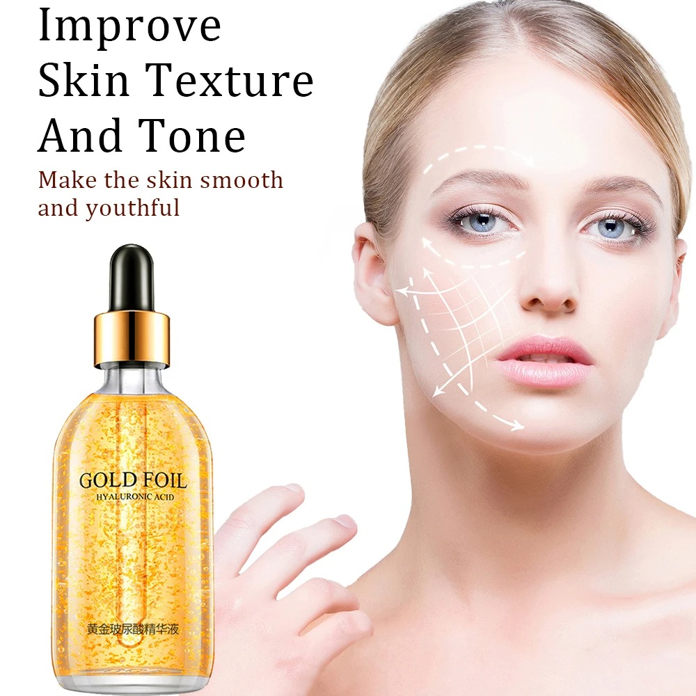 100ml 24k Gold Hyaluronic Acid - Snail Mucin Essence ulasan dan harga