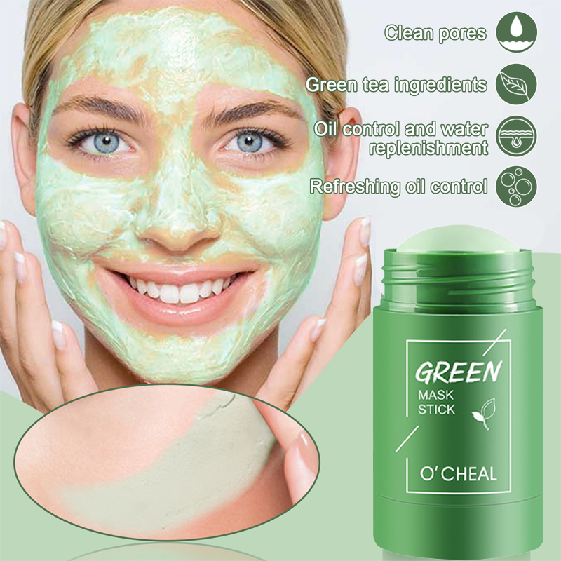 40g Cleansing Green Tea Bar Ma - Bentonite Clay Mask ulasan dan harga