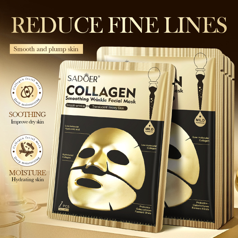 SADOER Golden Collagen Facial  - Bentonite Clay Mask ulasan dan harga