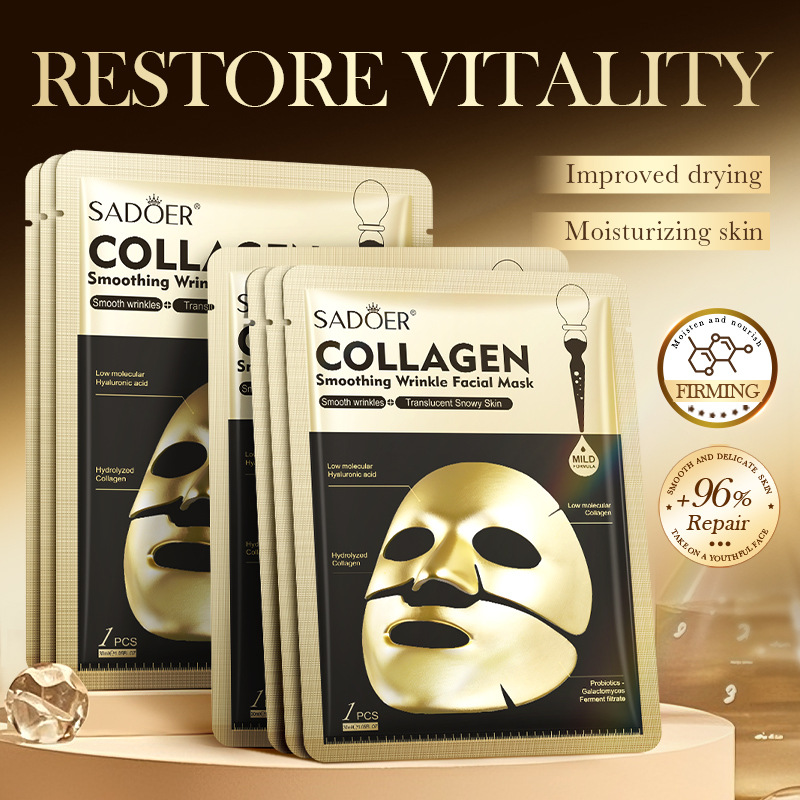 SADOER Golden Collagen Facial  - Bentonite Clay Mask ulasan dan harga