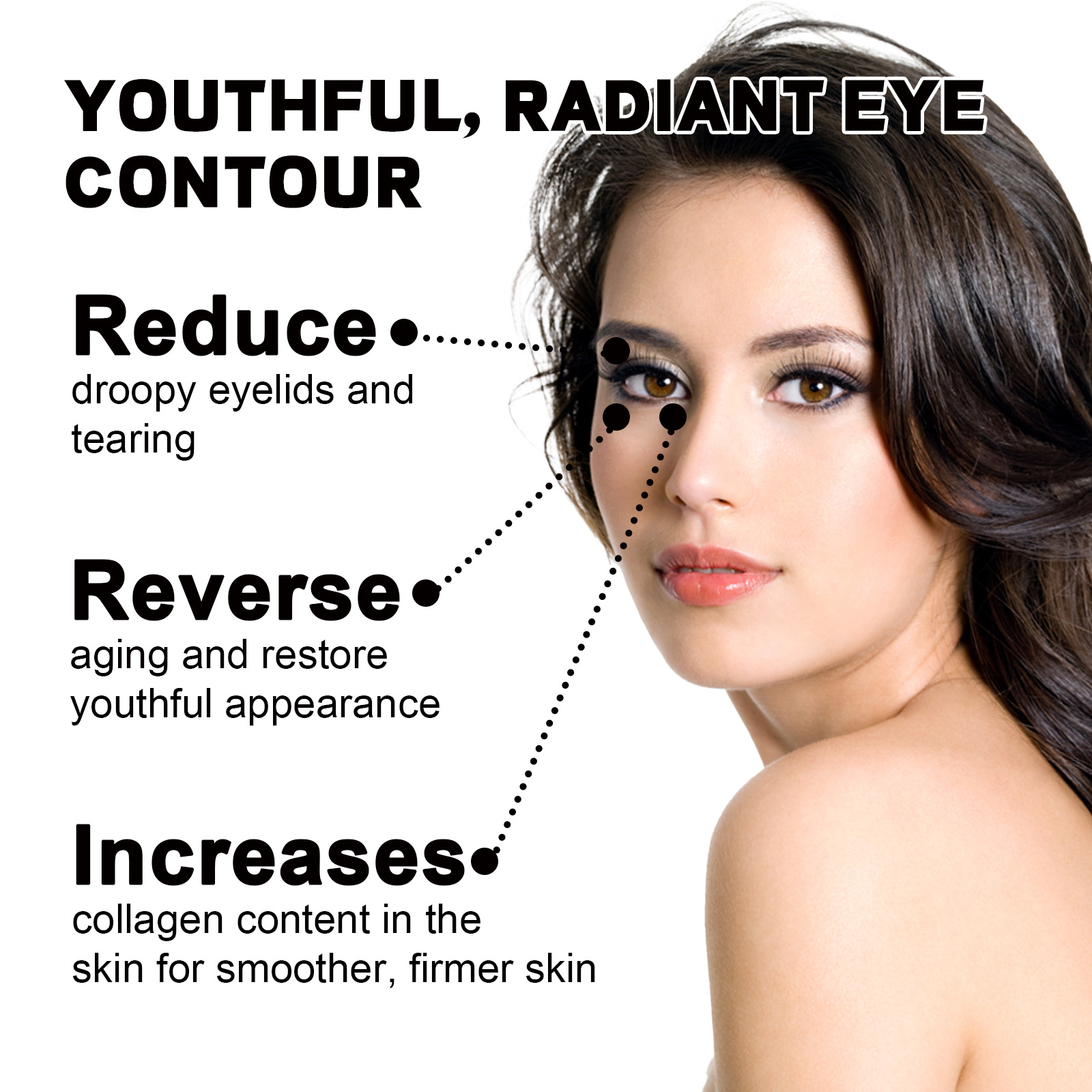 Hoygi 30ml Peptide Collagen Ey - Eye Cream Peptide ulasan dan harga