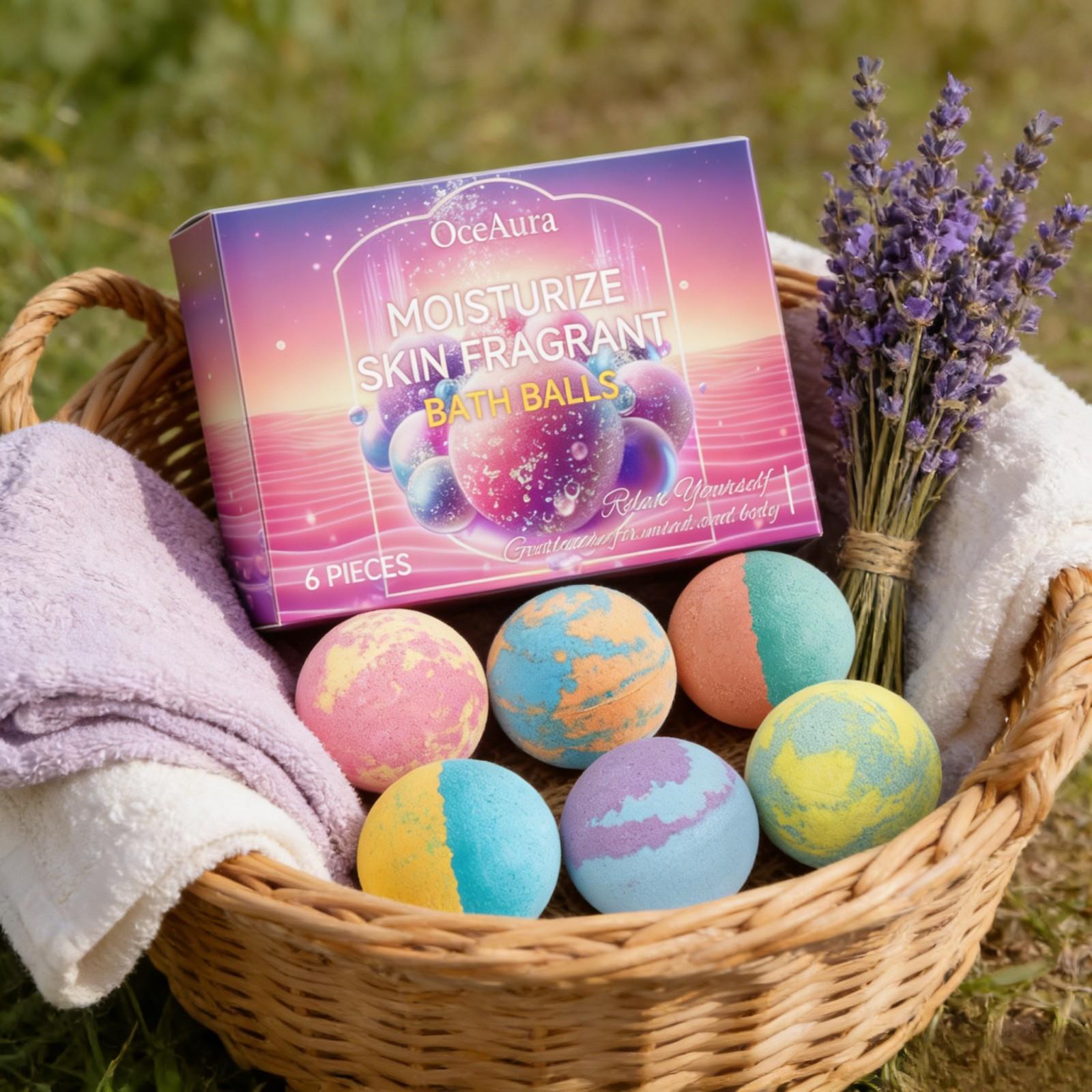 OceAura Bath Bubble Balls Soft - Skincare Natur E ulasan dan harga