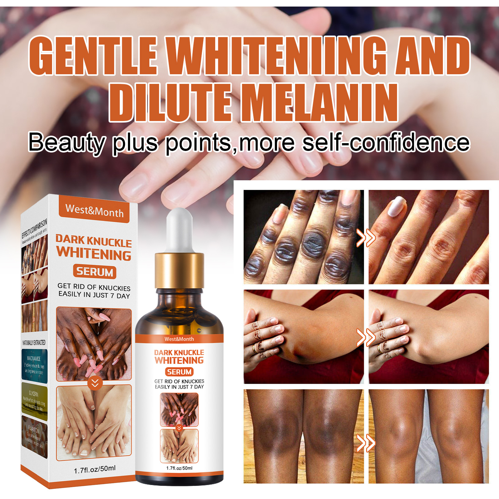 Dark Knuckles Lightening Serum - Snail Mucin Essence ulasan dan harga