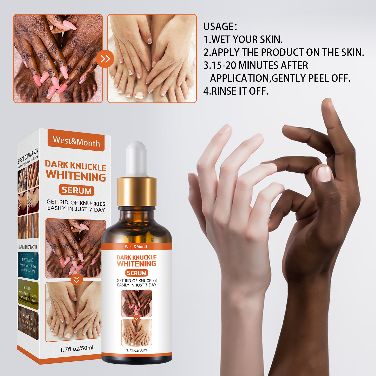 Dark Knuckles Lightening Serum - Snail Mucin Essence ulasan dan harga