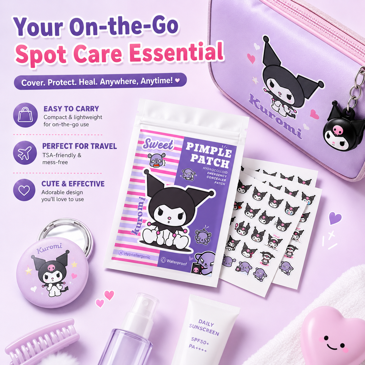 Hello Kitty Cute Pimple Patche - Skincare Gentle ulasan dan harga