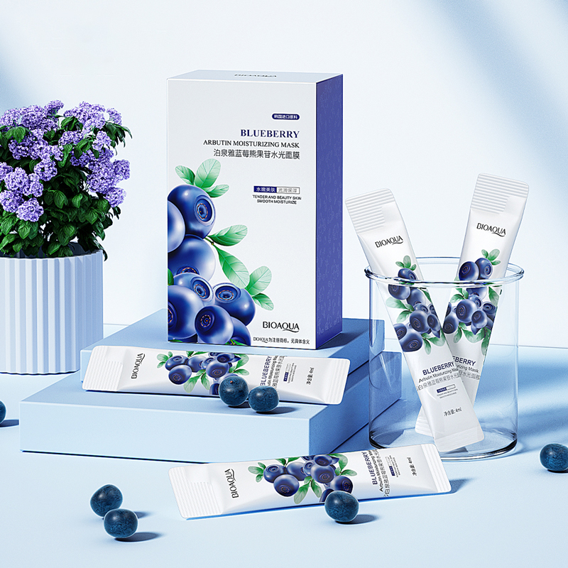20pcs BIOAQUA Collagen Sleepin - Bentonite Clay Mask ulasan dan harga