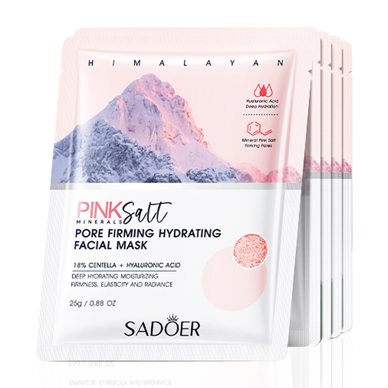 5pcs SADOER Himalayan Pink Sal - Bentonite Clay Mask ulasan dan harga
