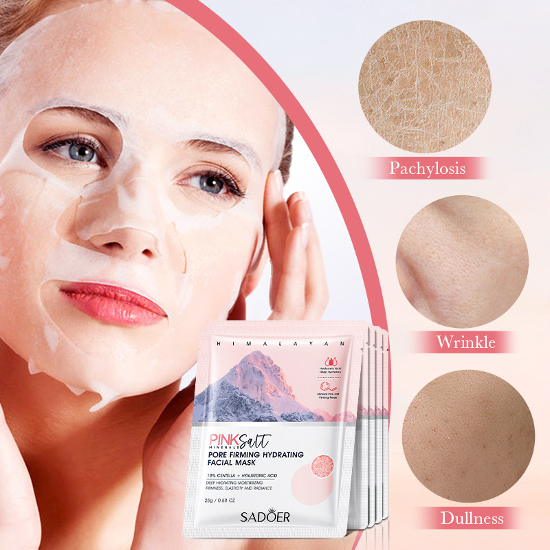 5pcs SADOER Himalayan Pink Sal - Bentonite Clay Mask ulasan dan harga