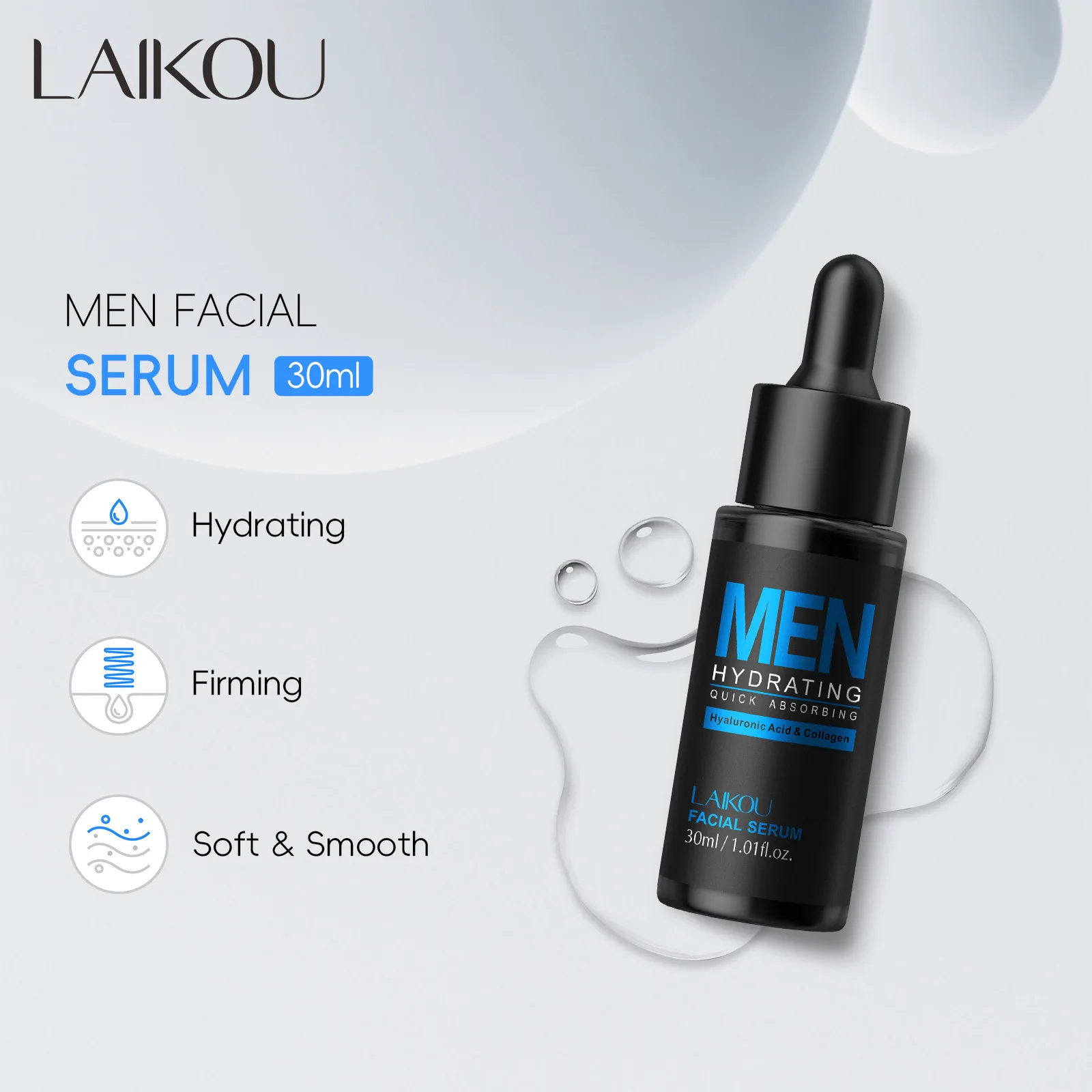 Mens 30ml Facial Serum Hydrati - Skincare Natur E ulasan dan harga