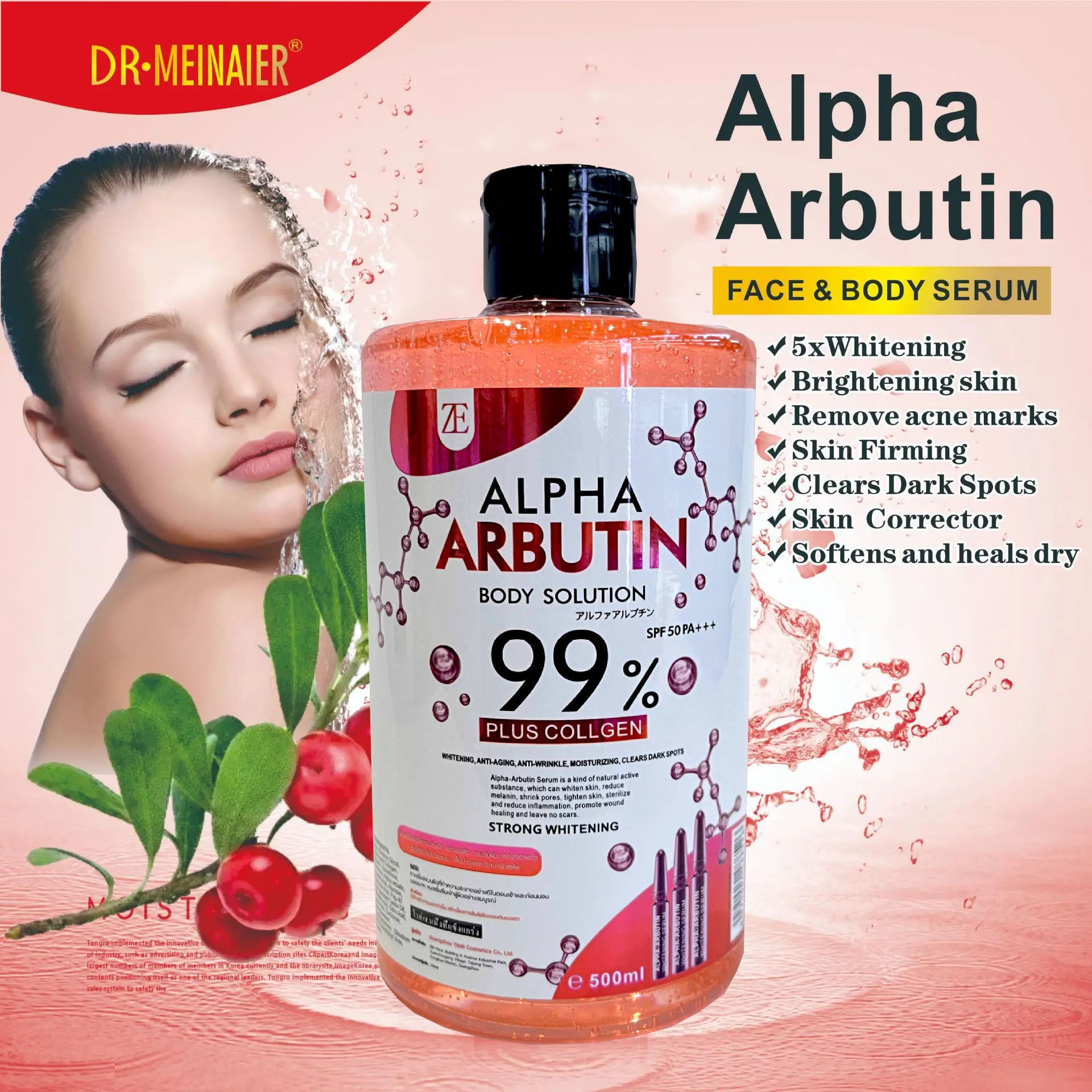 Alpha Arbutin Serum AHA Keeps  - Snail Mucin Essence ulasan dan harga