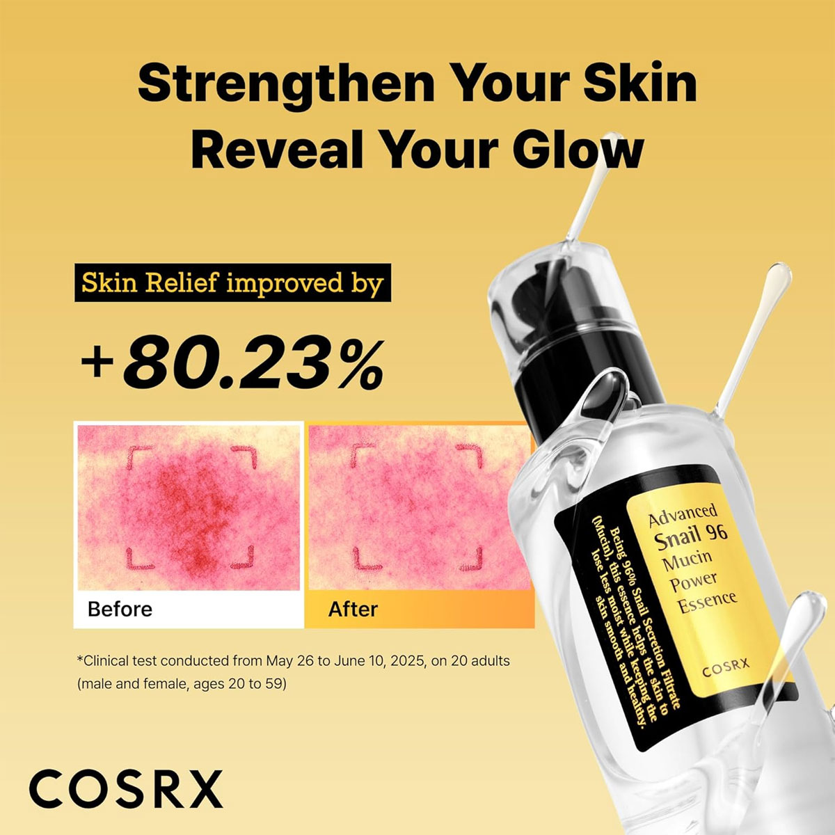 COSRX Snail Mucin 96 Power Rep - Snail Mucin Essence ulasan dan harga
