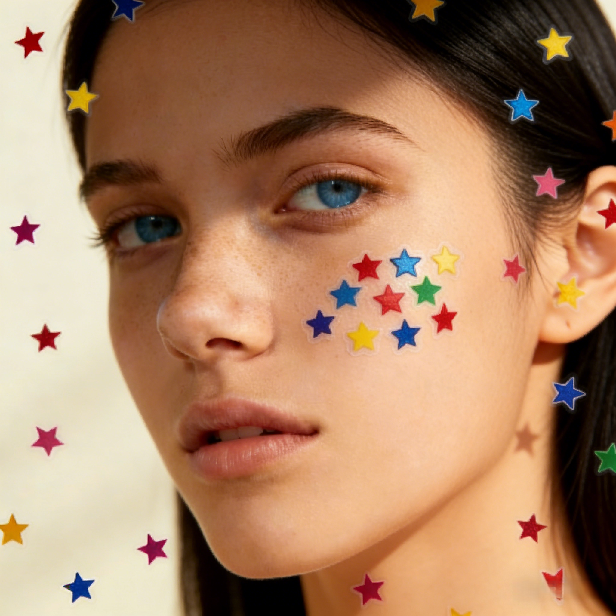 280pieces of multi-color star  - Skincare Gentle ulasan dan harga