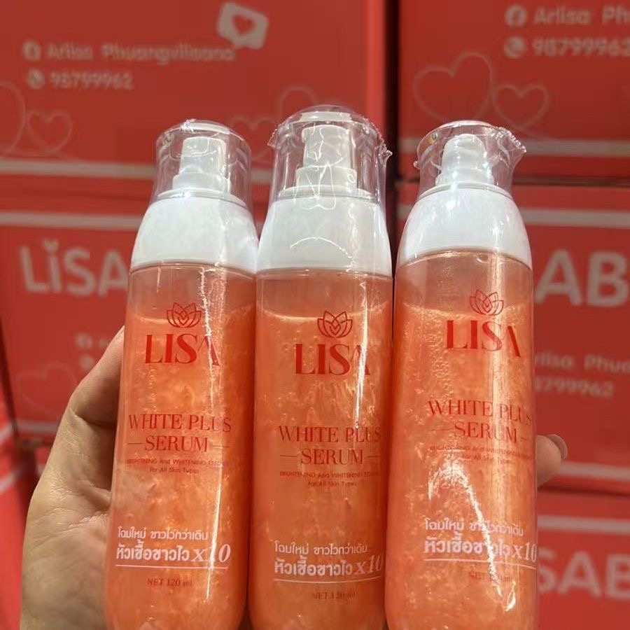 Thailand LISA White Plus Serum - Snail Mucin Essence ulasan dan harga