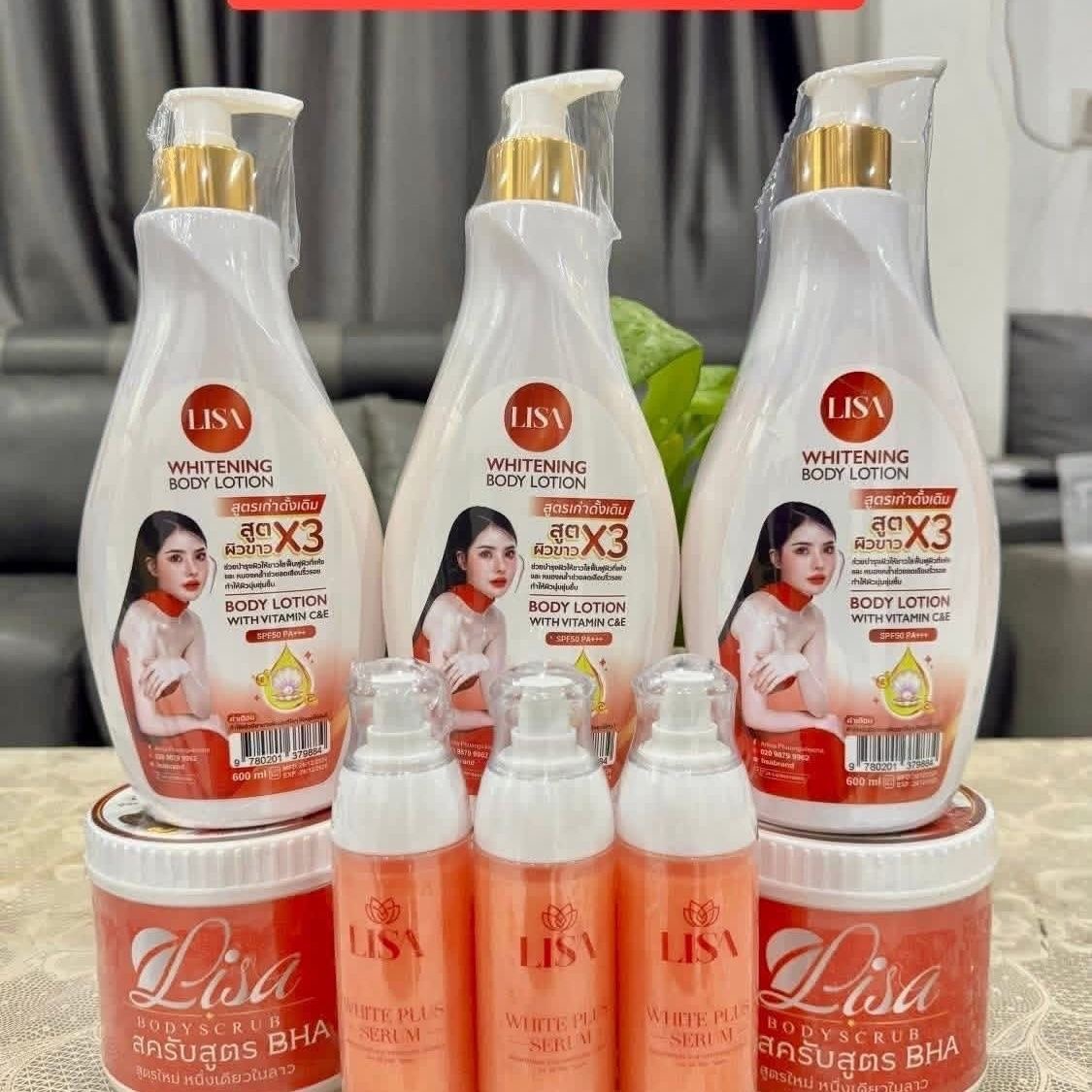 Thailand LISA White Plus Serum - Snail Mucin Essence ulasan dan harga