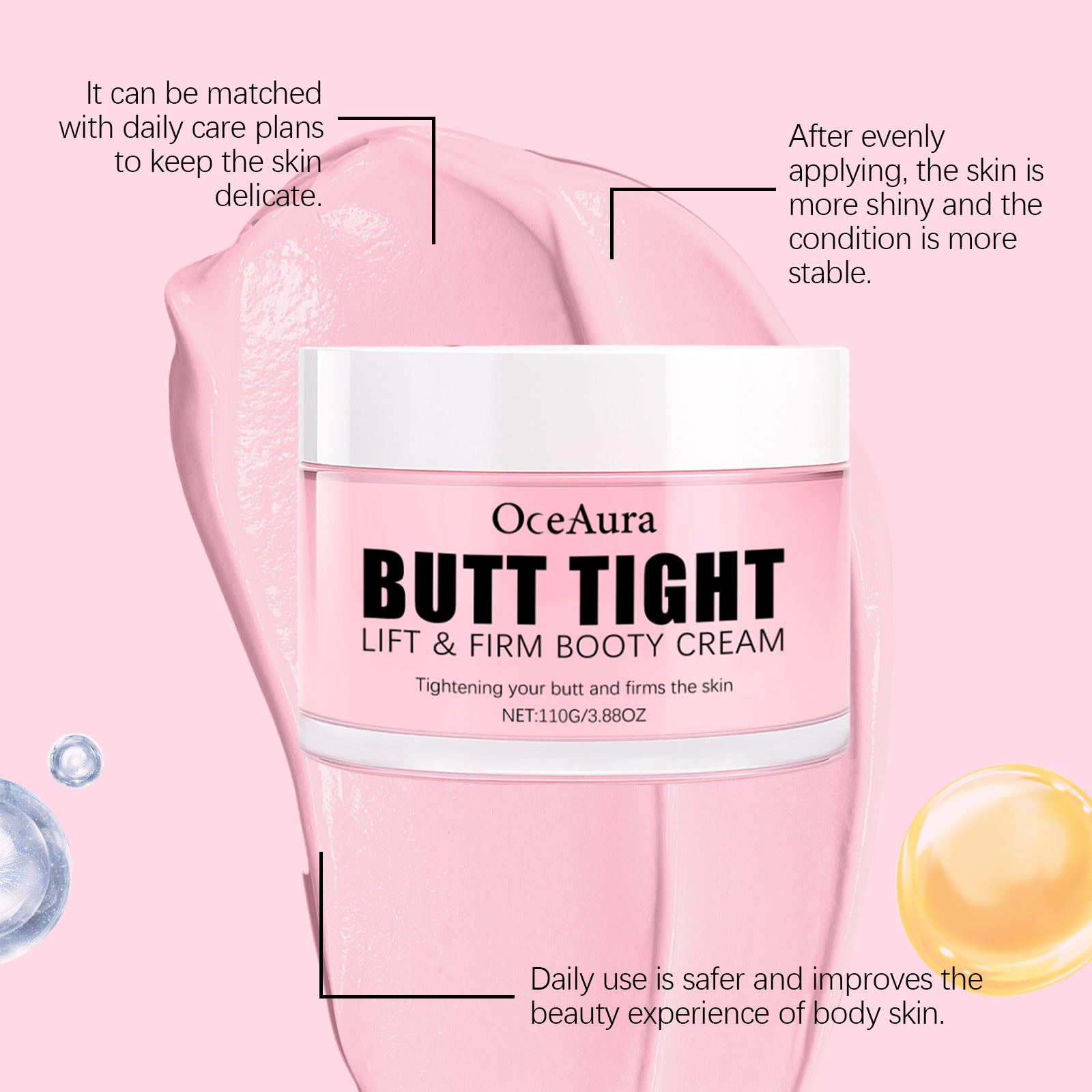 Butt Tightening Cream Butt Lif - Skincare Natur E ulasan dan harga