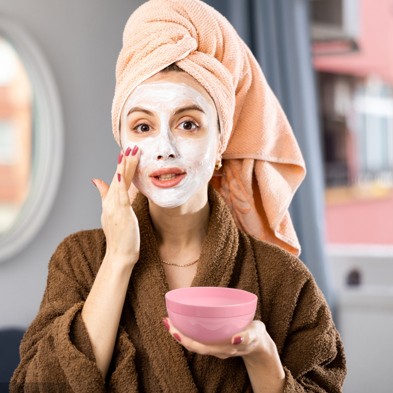 Compressed Face Mask 1Set DIY  - Skincare Gentle ulasan dan harga