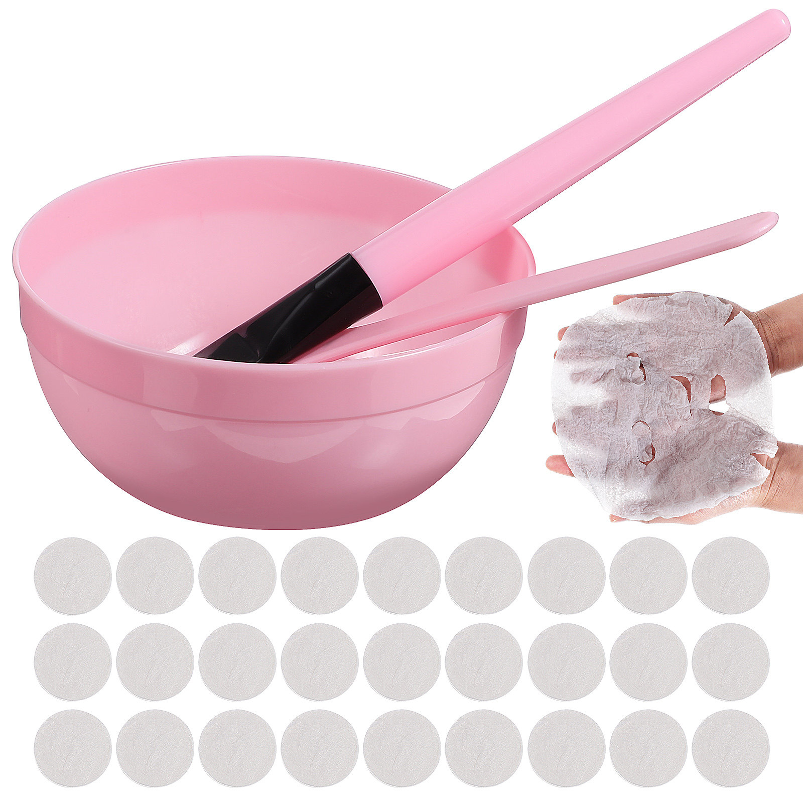 Compressed Face Mask 1Set DIY  - Skincare Gentle ulasan dan harga
