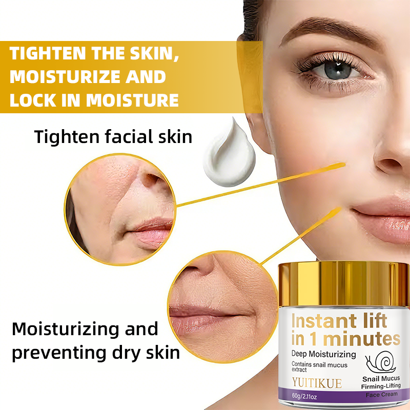 YUITIKUE Instant Lift Face Cre - Snail Mucin Essence ulasan dan harga