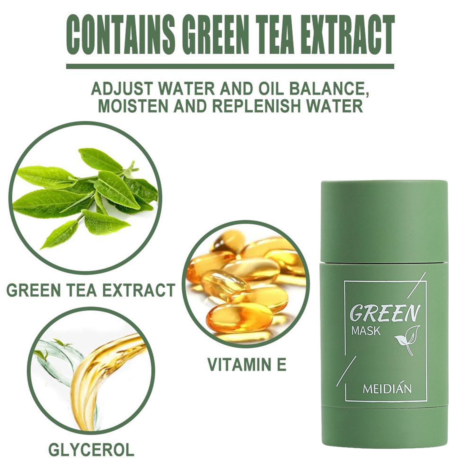 Green Tea Solid Cleansing Mask - Bentonite Clay Mask ulasan dan harga