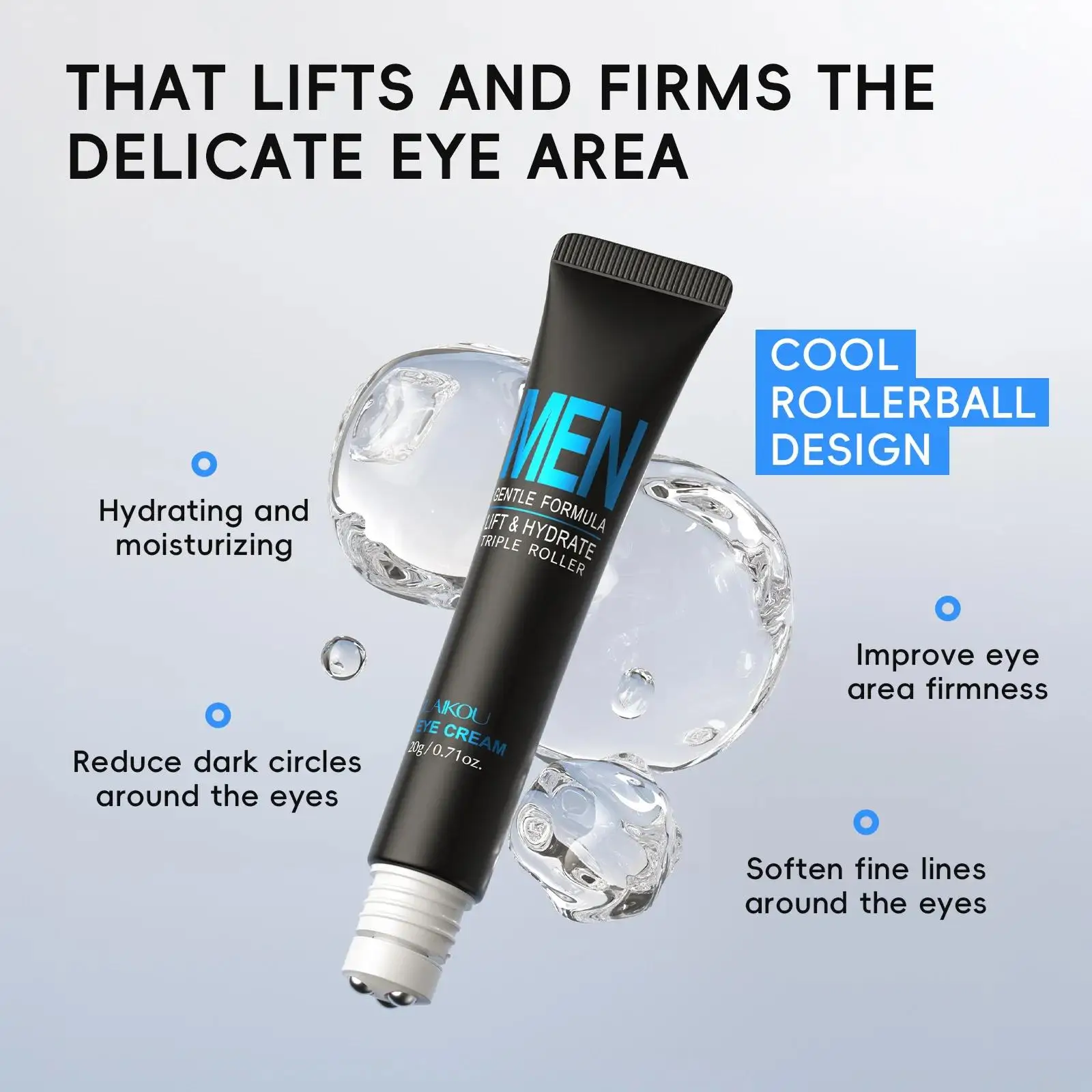 Professional Mens Eye Cream 20 - Skincare Natur E ulasan dan harga