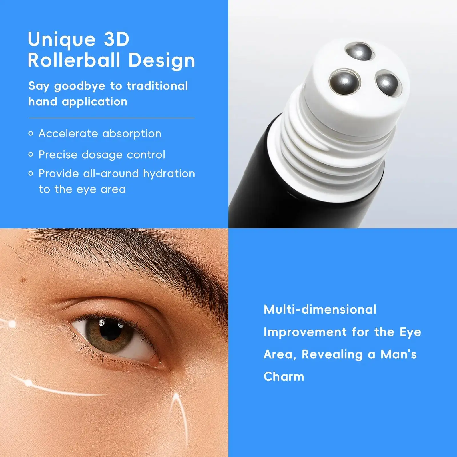 Professional Mens Eye Cream 20 - Skincare Natur E ulasan dan harga