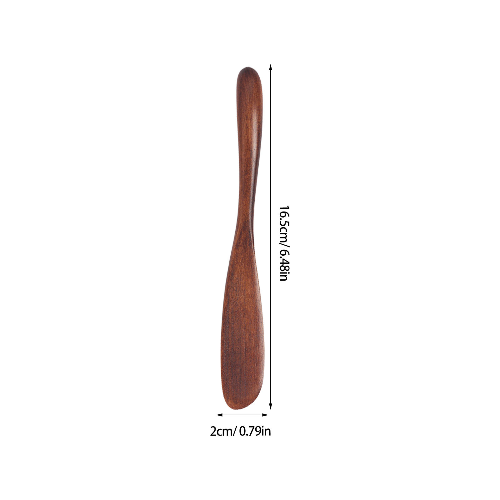 2Pcs Wooden Skincare Spatula S - Skincare Natur E ulasan dan harga