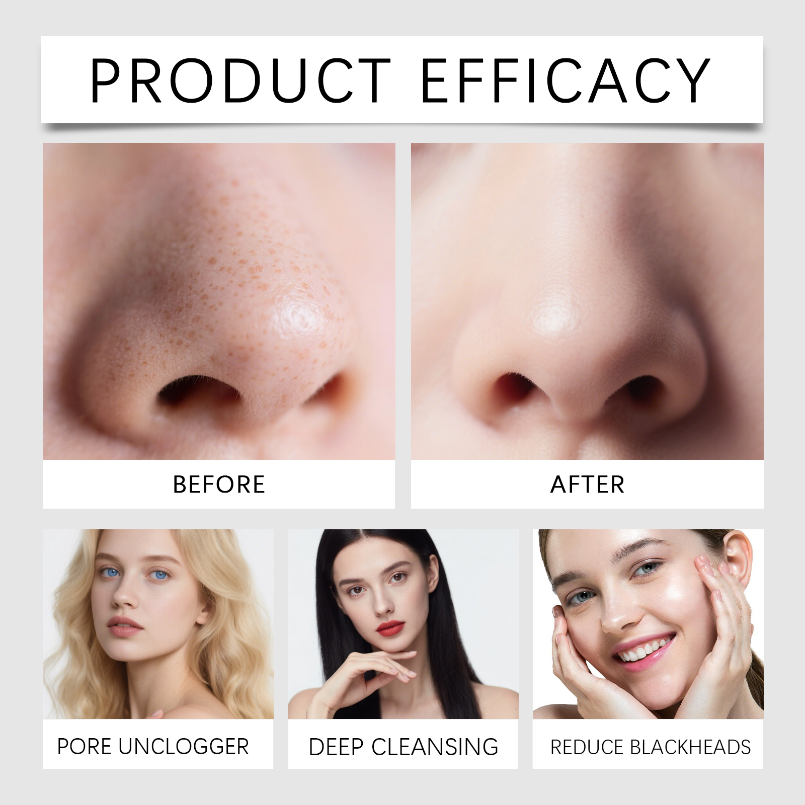 8 Pcs Gentle & Nourishing Nose - Skincare Gentle ulasan dan harga
