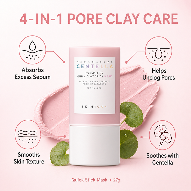 Korean Skincare Centella Porem - Bentonite Clay Mask ulasan dan harga