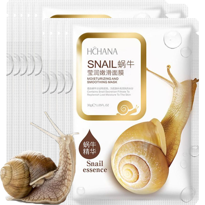 Snail Collagen Face Mask Moist - Snail Mucin Essence ulasan dan harga
