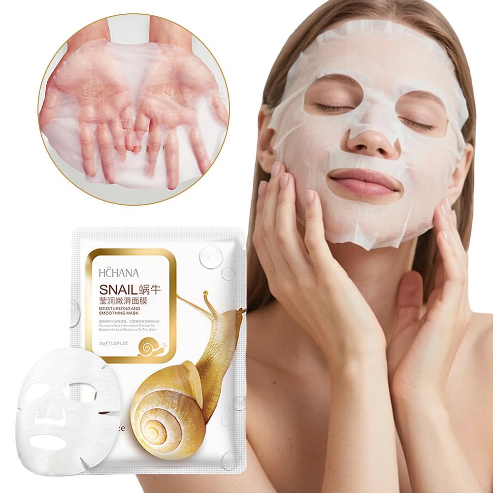 Snail Collagen Face Mask Moist - Snail Mucin Essence ulasan dan harga