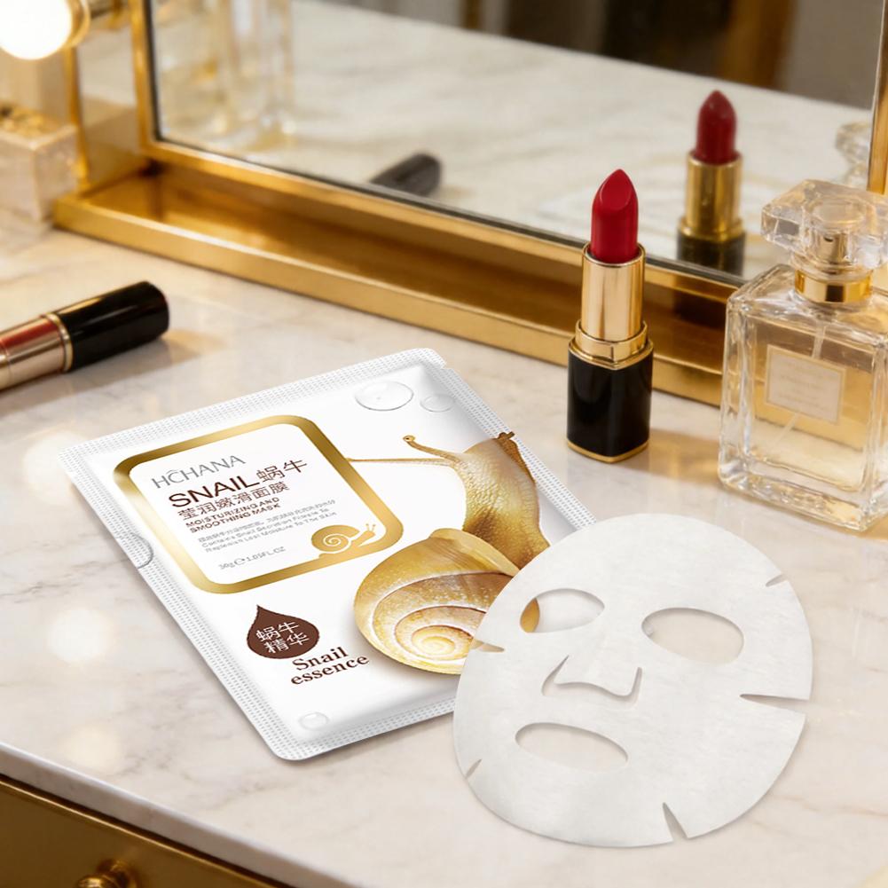 Snail Collagen Face Mask Moist - Snail Mucin Essence ulasan dan harga