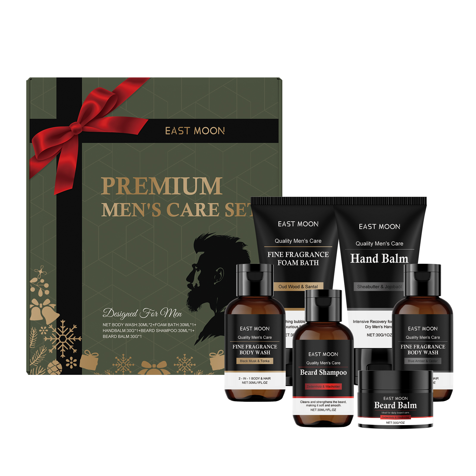 Men's Personal Care Set Beard  - Skincare Natur E ulasan dan harga