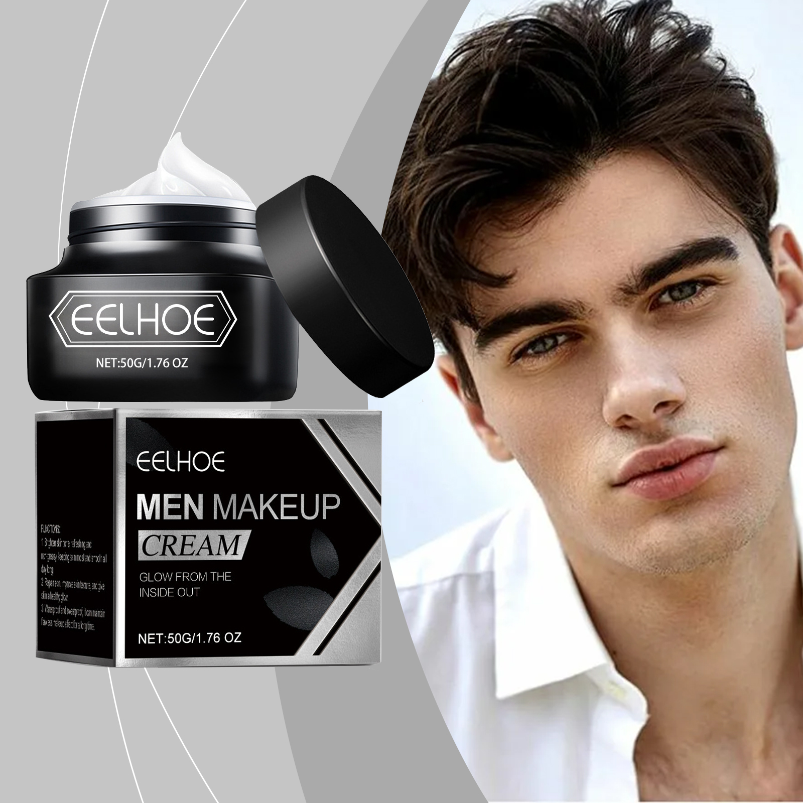EELHOE BB Cream for Men Cosmet - Skincare Natur E ulasan dan harga