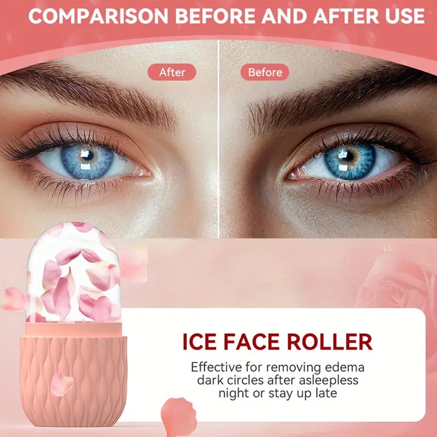 Ice Roller & Stainless Steel G - Skincare Natur E ulasan dan harga
