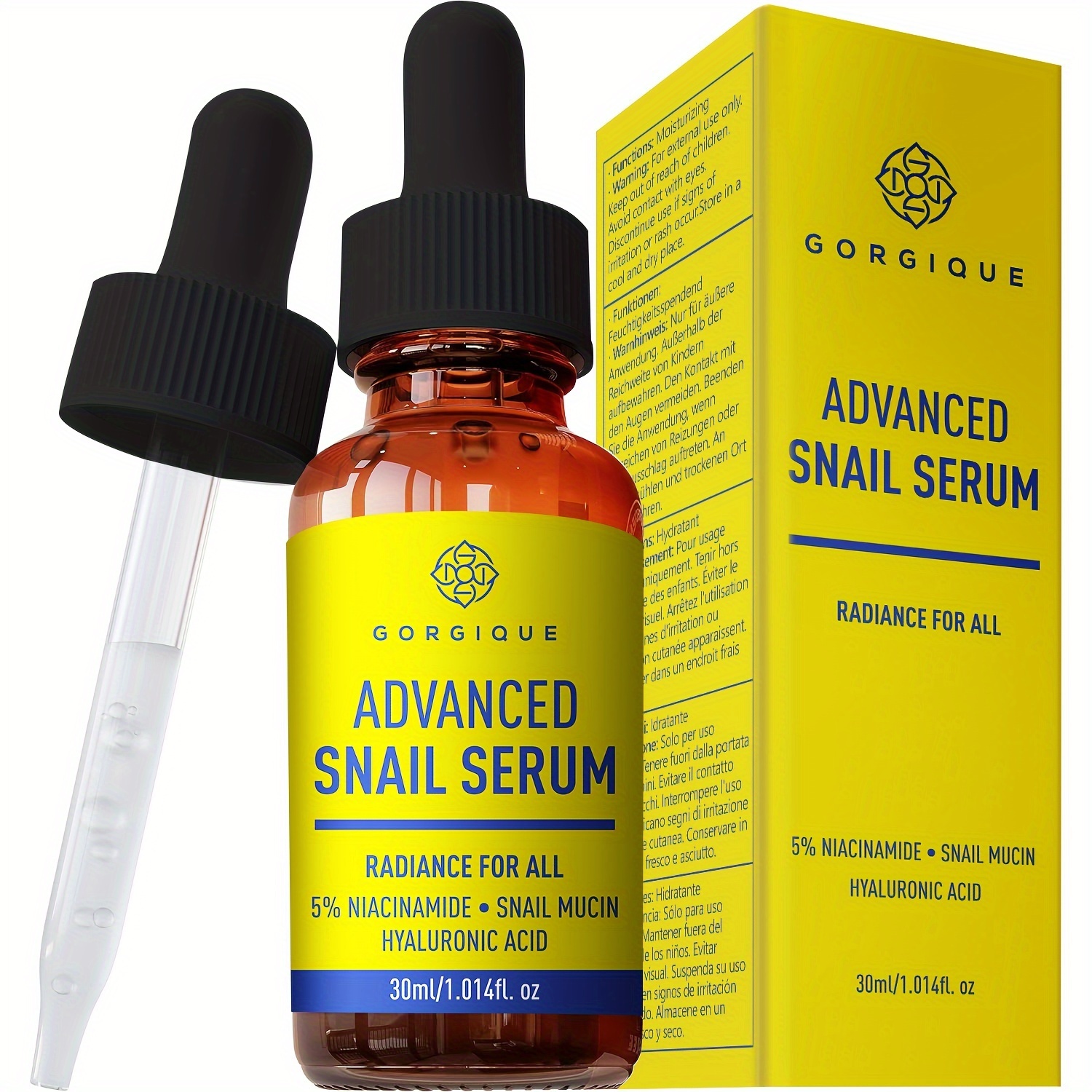 5% Niacinamide Snail Mucin 97. - Snail Mucin Essence ulasan dan harga