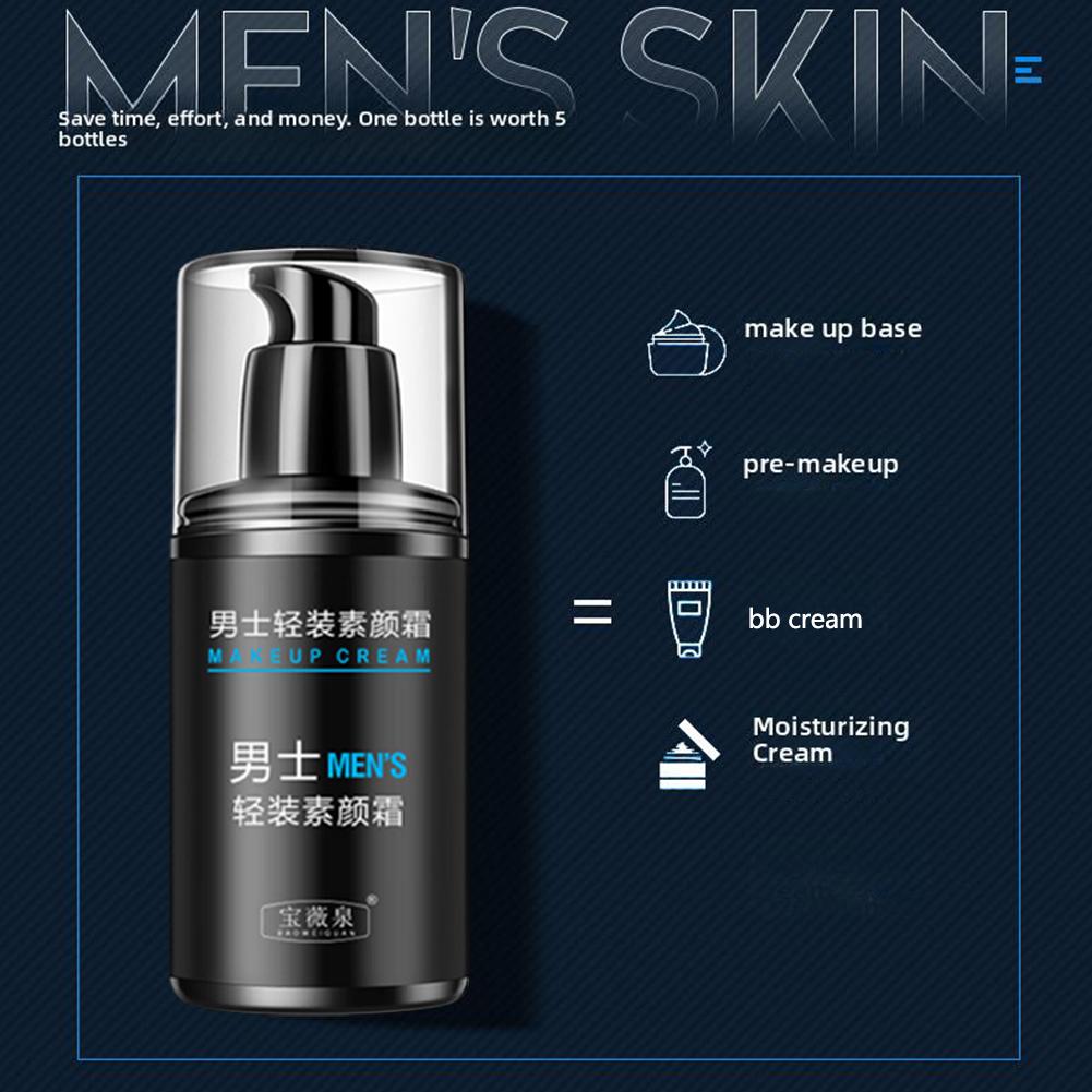 Men's Natural Makeup Cream Moi - Skincare Natur E ulasan dan harga