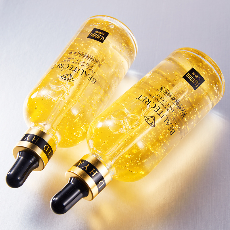 100ml 24k Gold Nicotinamide Fa - Snail Mucin Essence ulasan dan harga