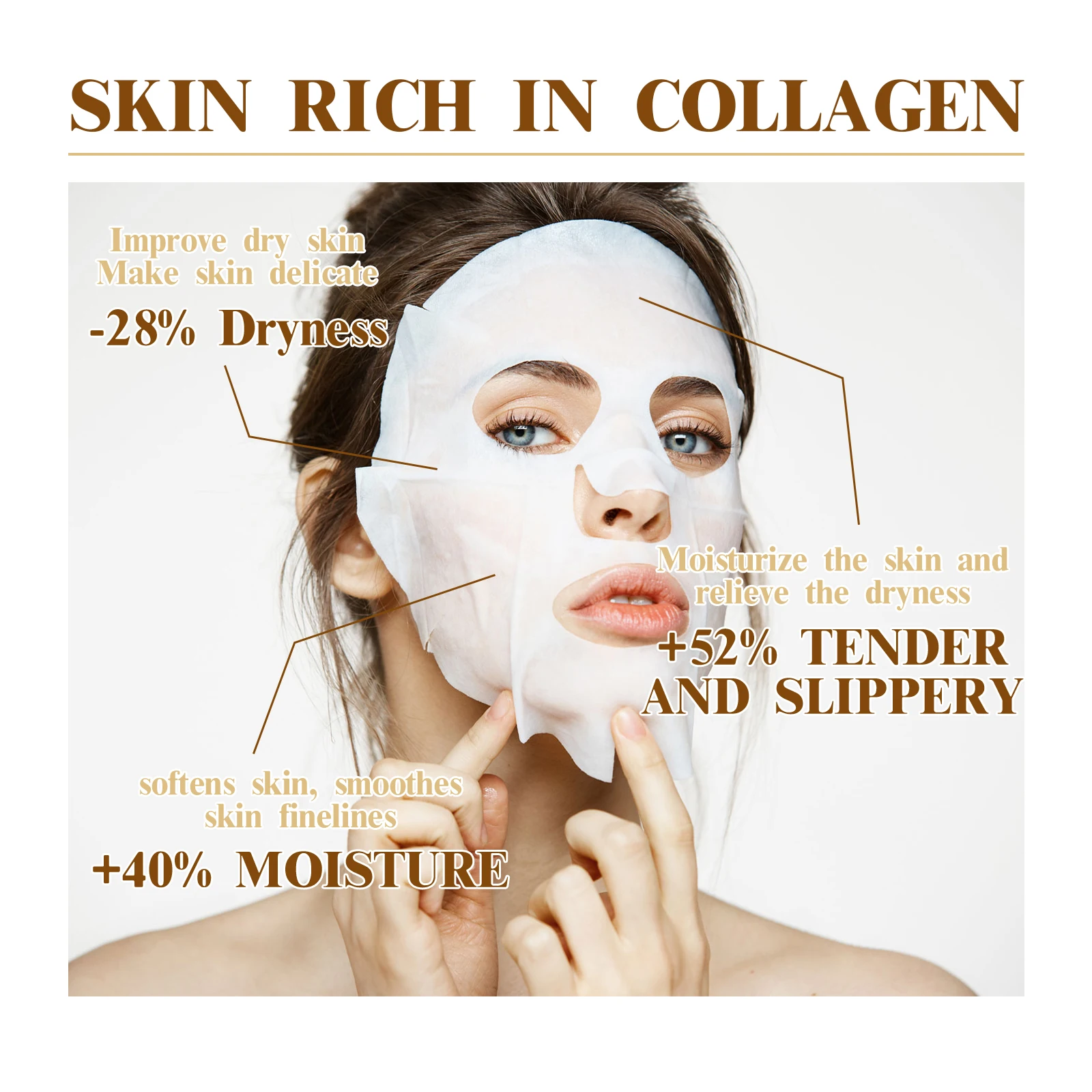 10PCS Collagen Anti Wrinkle Fa - Bentonite Clay Mask ulasan dan harga