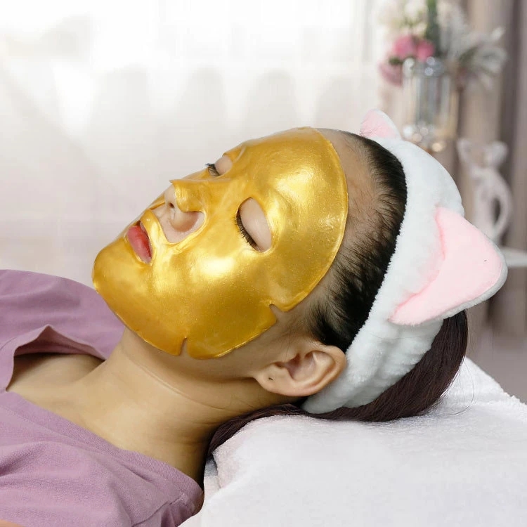 10pcs Crystal Collagen Gold Fa - Bentonite Clay Mask ulasan dan harga