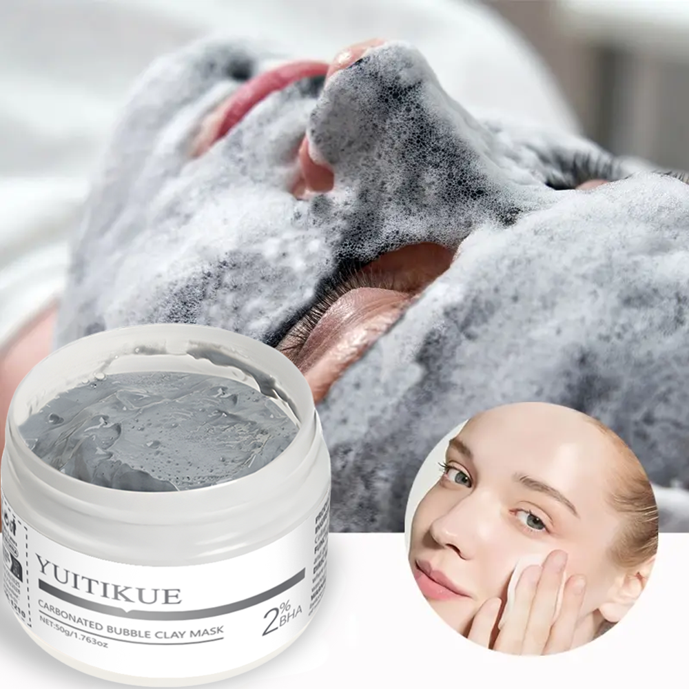 YUITIKUE Bubble Face Mask Blac - Bentonite Clay Mask ulasan dan harga
