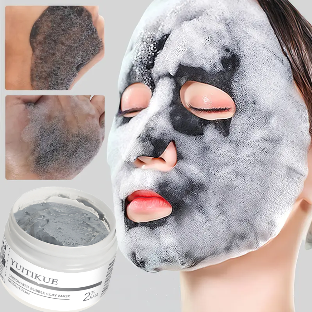 YUITIKUE Bubble Face Mask Blac - Bentonite Clay Mask ulasan dan harga